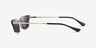 Ray-Ban RB3731 Anh Light Gold MetalSunglass Frames from EyeBuyDirect, Side View