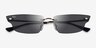 Ray-Ban RB3731 Anh Light Gold MetalSunglass Frames from EyeBuyDirect, Closed View