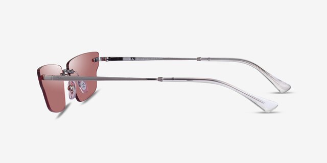 Ray-Ban RB3731 Anh Gunmetal MetalSunglass Frames from EyeBuyDirect, Side View