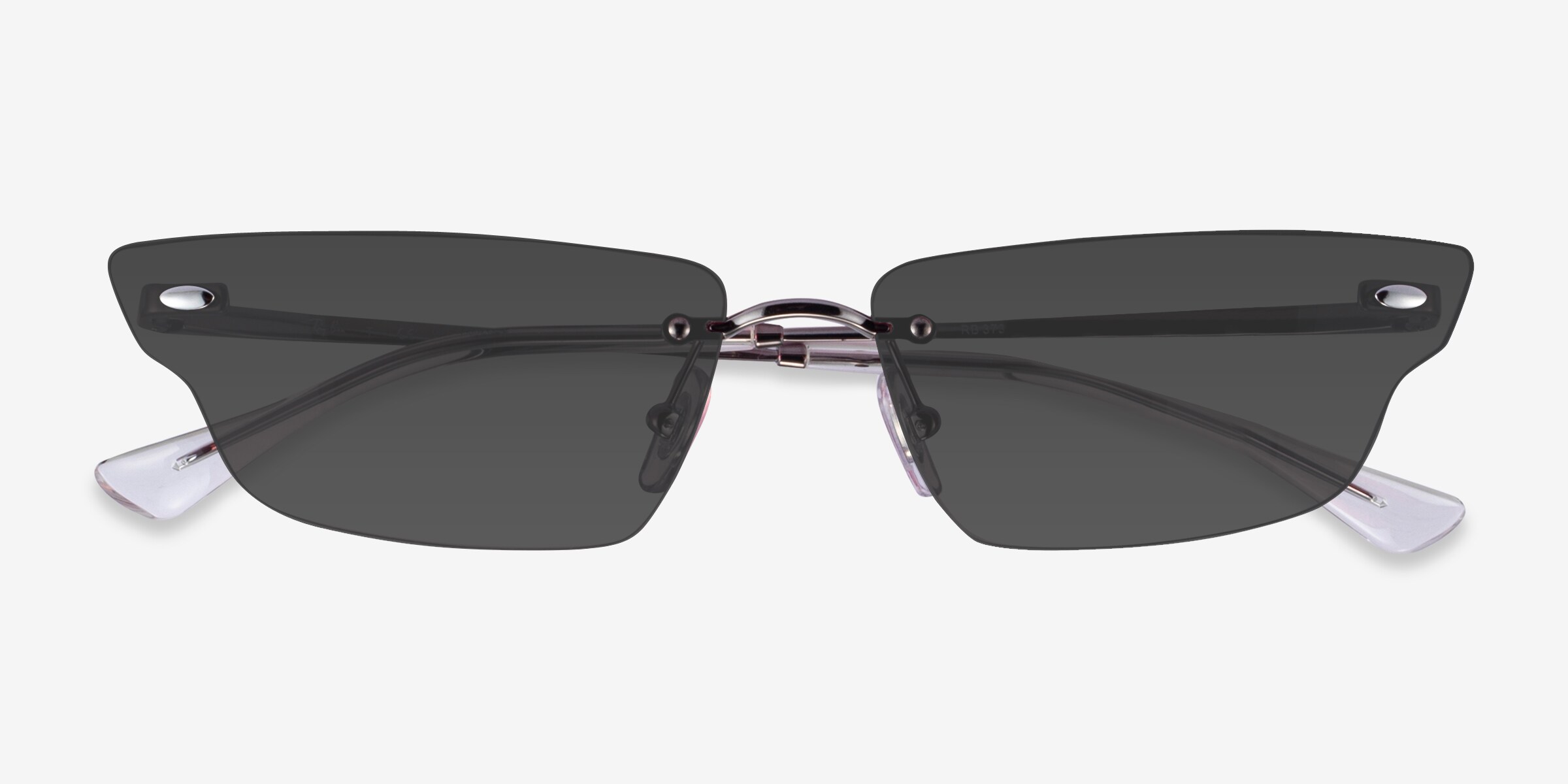 Ray-Ban RB3731 Anh - Geometric Gunmetal Frame Prescription Sunglasses |  Eyebuydirect