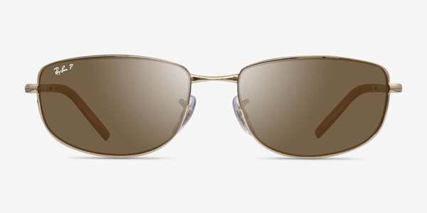 Ray-Ban RB3732 Gold Metal Sunglass Frames