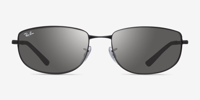 Ray-Ban RB3732 Noir Métal Soleil de Lunette de vue d'EyeBuyDirect