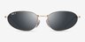 Ray-Ban RB3734 Shiny Gold MetalSunglass Frames from EyeBuyDirect, Front View