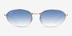 Ray-Ban RB3734 Rose Gold MetalSunglass Frames from EyeBuyDirect, Front View