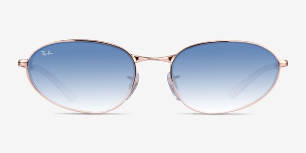 Ray-Ban RB3734 Rose Gold Metal Sunglass Frames