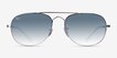 Ray-Ban RB3735 Silver MetalSunglass Frames from EyeBuyDirect, Front View