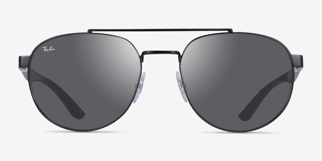 Ray-Ban RB3736 Liefforce Black MetalSunglass Frames from EyeBuyDirect, Front View