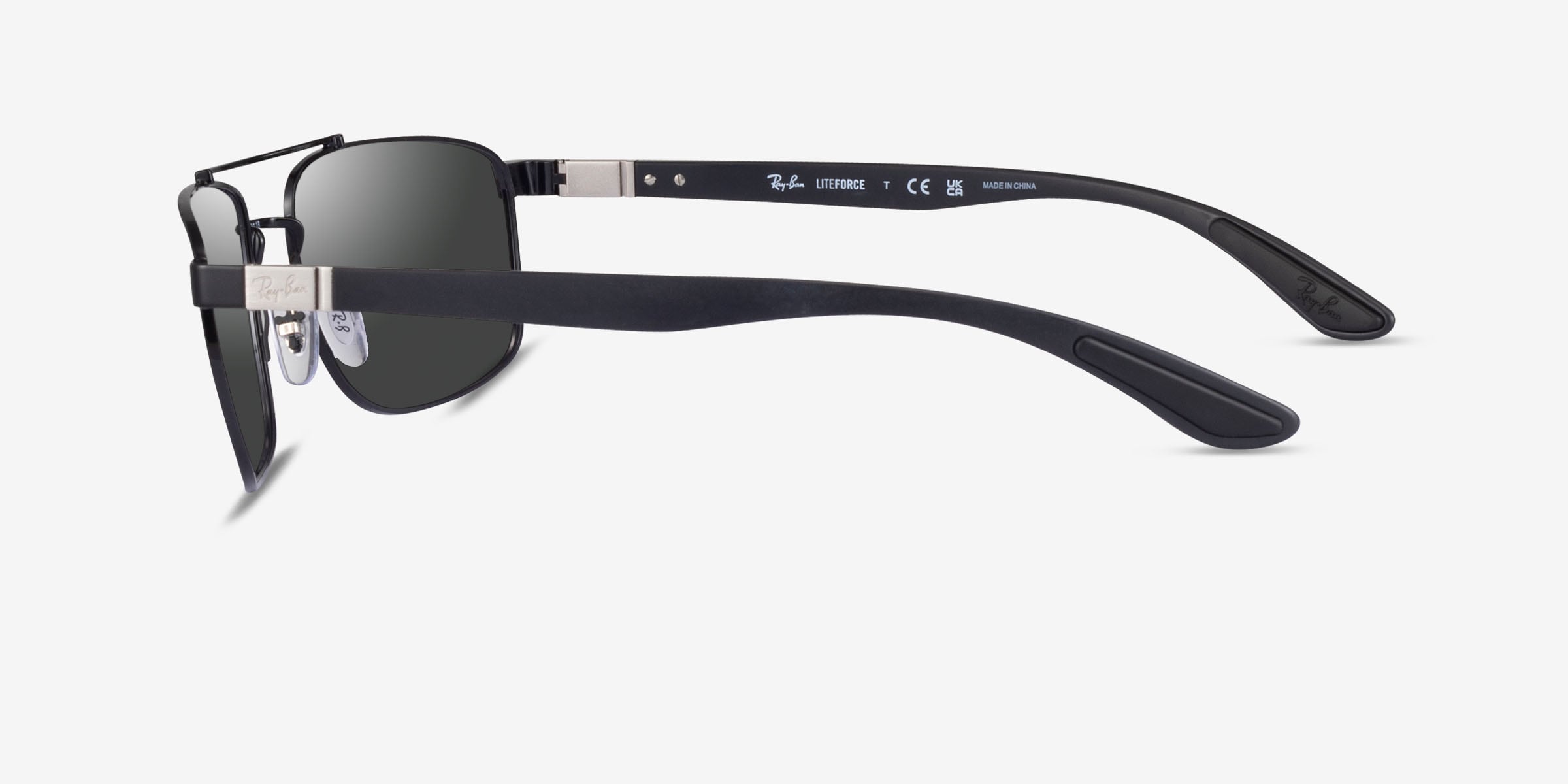 Ray-Ban RB3737 Liteforce - Rectangle Black Frame