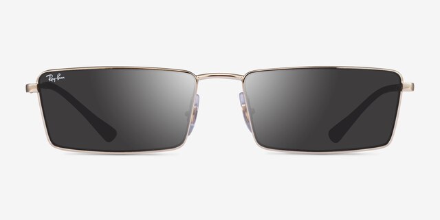 Ray-Ban RB3741 Emy Light Gold MetalSunglass Frames from EyeBuyDirect, Front View