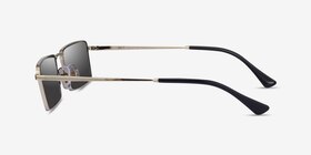 Ray-Ban RB3741 Emy Light Gold Métal Soleil de Lunette de vue d'EyeBuyDirect, Vue de Côté