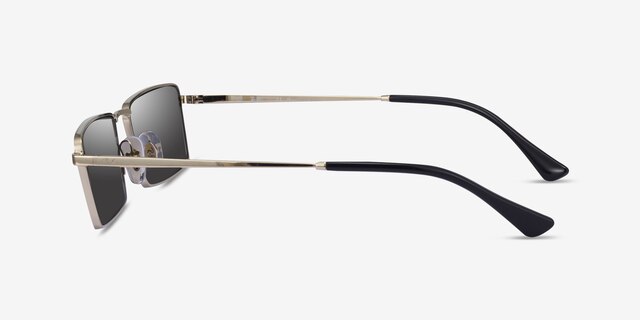 Ray-Ban RB3741 Emy Light Gold MetalSunglass Frames from EyeBuyDirect, Side View