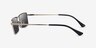 Ray-Ban RB3741 Emy Light Gold MetalSunglass Frames from EyeBuyDirect, Side View