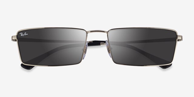 Ray-Ban RB3741 Emy Light Gold MetalSunglass Frames from EyeBuyDirect, Closed View