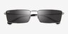 Ray-Ban RB3741 Emy Light Gold MetalSunglass Frames from EyeBuyDirect, Closed View