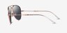 Ray-Ban RB3825 Or rose MétalSoleil de Lunette de vue d'EyeBuyDirect, Vue de Côté