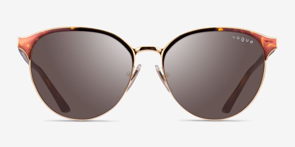 Vogue Eyewear VO4303S Tortoise Gold Metal Sunglass Frames