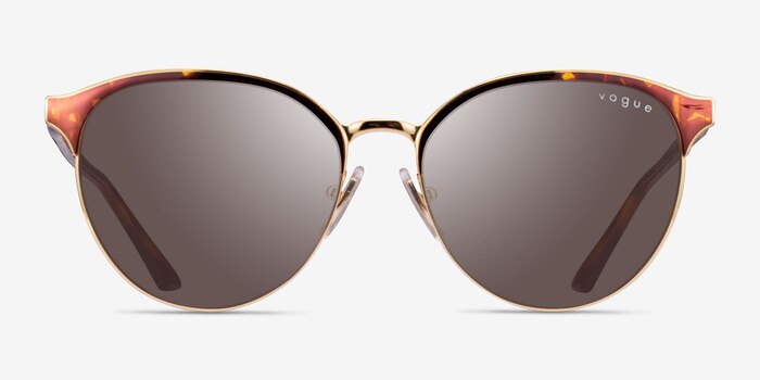 Vogue Eyewear VO4303S Tortoise Gold Metal Sunglass Frames from EyeBuyDirect