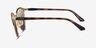 Vogue Eyewear VO4303S Tortoise Gold MetalSunglass Frames from EyeBuyDirect, Side View