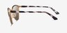 Vogue Eyewear VO4303S White Gold MetalSunglass Frames from EyeBuyDirect, Side View