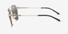 ARNETTE Sidecar Light Gold MetalSunglass Frames from EyeBuyDirect, Side View