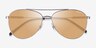 ARNETTE Sidecar Silver Gunmetal MetalSunglass Frames from EyeBuyDirect, Closed View