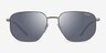 ARNETTE Sling Matte Gunmetal MetalSunglass Frames from EyeBuyDirect, Front View