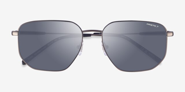 ARNETTE Sling Matte Gunmetal MetalSunglass Frames from EyeBuyDirect, Closed View