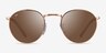 Ray-Ban RB3637 New Round Rose Gold MetalSunglass Frames from EyeBuyDirect, Front View