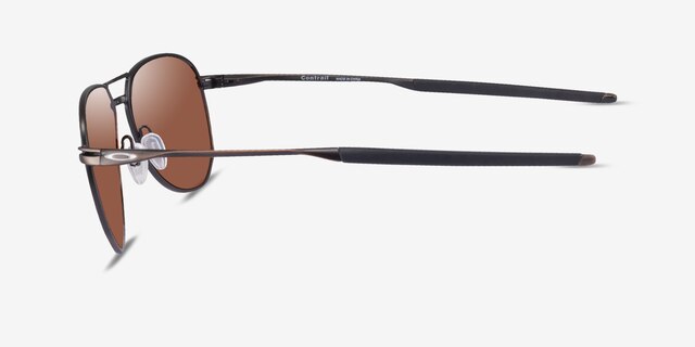 Oakley Contrail Matte Bronze MetalSunglass Frames from EyeBuyDirect, Side View