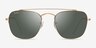 Ray-Ban RB3557 Gold MetalSunglass Frames from EyeBuyDirect, Front View
