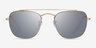 Ray-Ban RB3557 Legend Gold MetalSunglass Frames from EyeBuyDirect, Front View