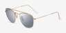 Ray-Ban RB3557 Legend Gold MetalSunglass Frames from EyeBuyDirect, Angle View