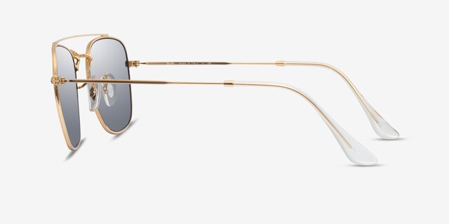 Ray-Ban RB3557 Legend Gold MetalSunglass Frames from EyeBuyDirect, Side View
