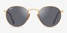 Ray-Ban RB8247 Matte Gold TitaniumSunglass Frames from EyeBuyDirect, Front View