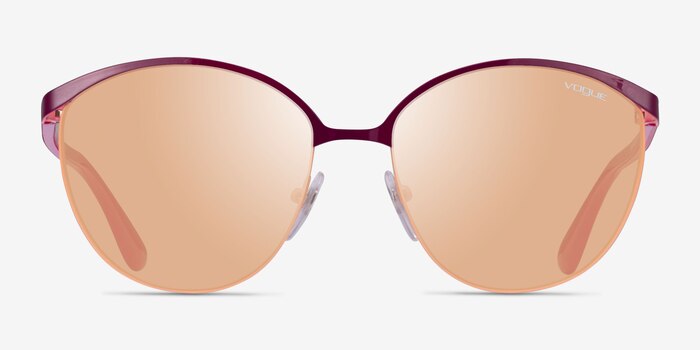 Vogue Eyewear VO4010S Red Gold Metal Sunglass Frames from EyeBuyDirect