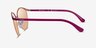 Vogue Eyewear VO4010S Red Gold MetalSunglass Frames from EyeBuyDirect, Side View
