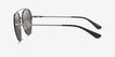 Vogue Eyewear VO4113S Silver Black MetalSunglass Frames from EyeBuyDirect, Side View