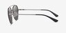 Vogue Eyewear VO4113S Silver Black MetalSunglass Frames from EyeBuyDirect, Side View