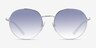 Vogue Eyewear VO4206S Silver MetalSunglass Frames from EyeBuyDirect, Front View