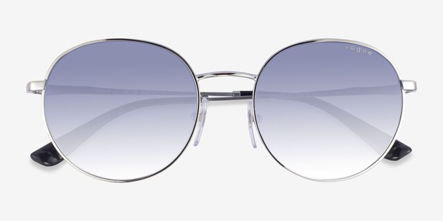 Vogue Eyewear VO4206S Silver MetalSunglass Frames from EyeBuyDirect, Closed View