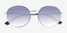 Vogue Eyewear VO4206S Silver MetalSunglass Frames from EyeBuyDirect, Closed View