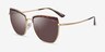 Vogue Eyewear VO4234S Tortoise Gold MetalSunglass Frames from EyeBuyDirect, Angle View