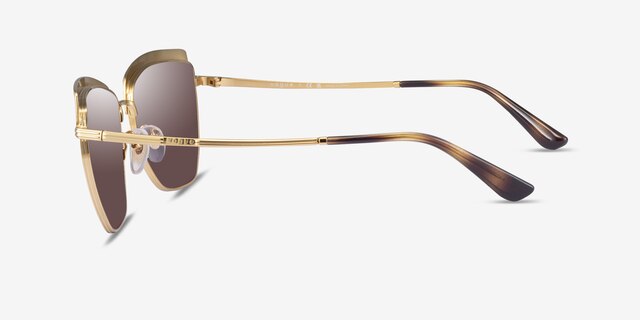 Vogue Eyewear VO4234S Tortoise Gold MetalSunglass Frames from EyeBuyDirect, Side View