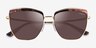 Vogue Eyewear VO4234S Tortoise Gold MetalSunglass Frames from EyeBuyDirect, Closed View