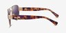 Coach HC7059 L138 Purple Gold MetalSunglass Frames from EyeBuyDirect, Side View
