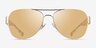 Coach HC7059 L138 Gold MetalSunglass Frames from EyeBuyDirect, Front View