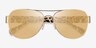 Coach HC7059 L138 Gold MetalSunglass Frames from EyeBuyDirect, Closed View