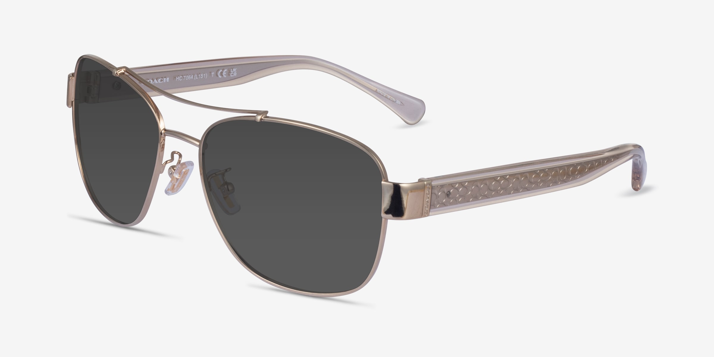 【送料,関税込】 COACH サングラス L151 HC7064 Coach HC7064 L151 Sunglasses | LensCrafters