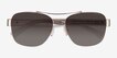 Coach HC7064 L151 Light Gold MetalSunglass Frames from EyeBuyDirect, Closed View