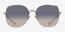Coach HC7133 C7997 Shiny Light Gold MetalSunglass Frames from EyeBuyDirect, Front View